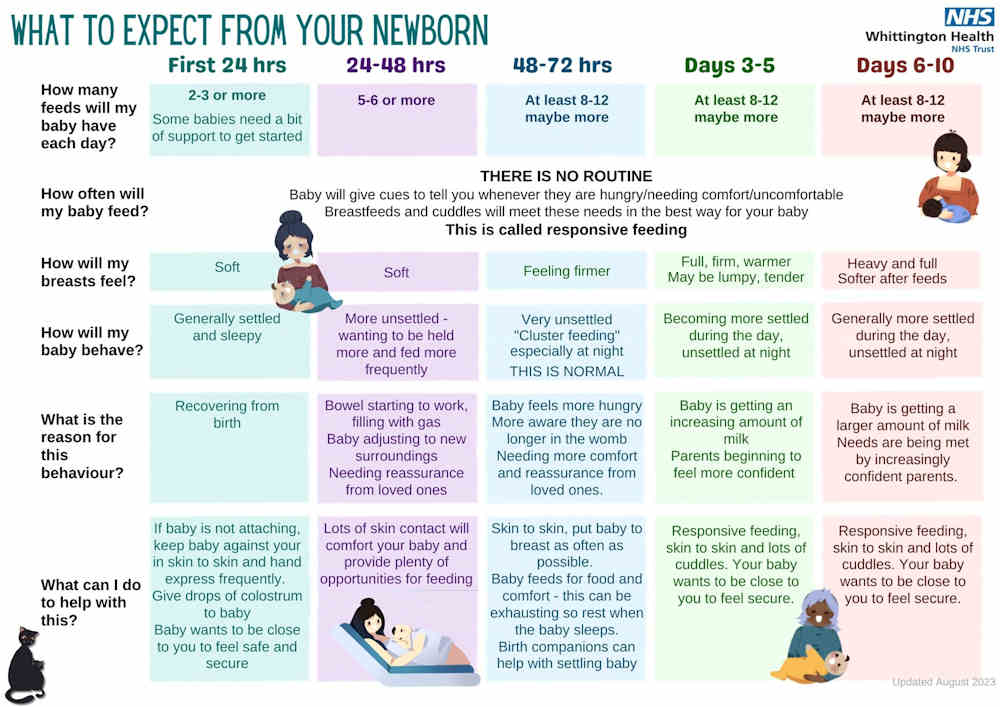 What to expect from your newborn